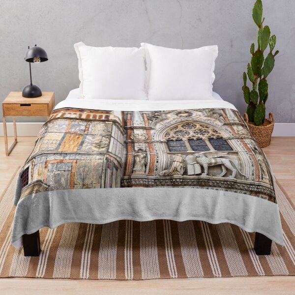 Item preview, Saint Mark Basilica wall detail, The Lion of St.Mark, byzantine and gothic architectures in Venice, Italy designed and sold by goceris.