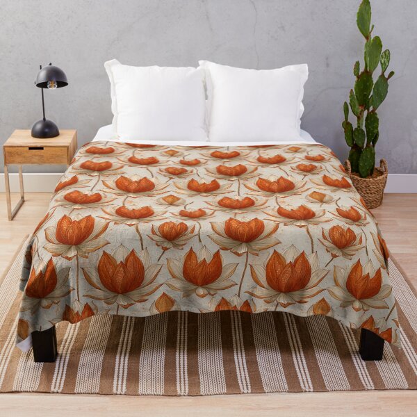 Item preview, Blooming Lotus Floral - Birth Flower Pattern - Gifts For Guys designed and sold by RoyalStarsPatts.