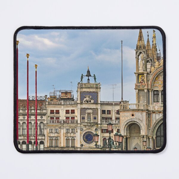 Item preview, Saint Mark Basilica and clock tower in Venice, Italy designed and sold by goceris.