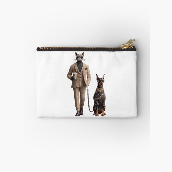 Item preview, Luxury Boss Cat – Old Money Style with Doberman designed and sold by filou designs.