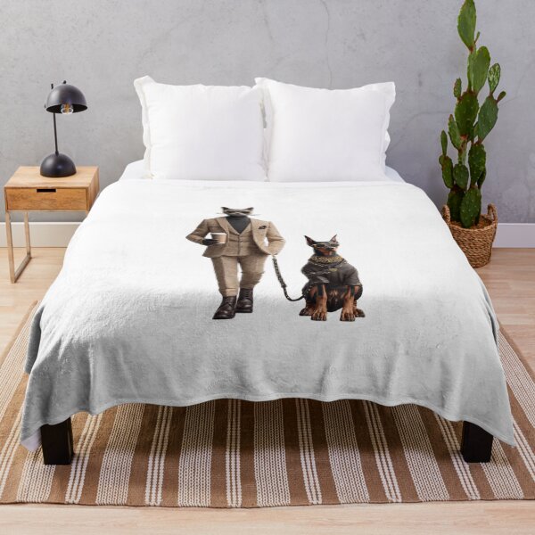 Item preview, Luxury Boss Cat – Old Money Style with Doberman designed and sold by filou designs.