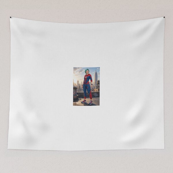 Item preview, Hero in Blue Spiderman Brand New Day Outfit designed and sold by CathryneDelamort.
