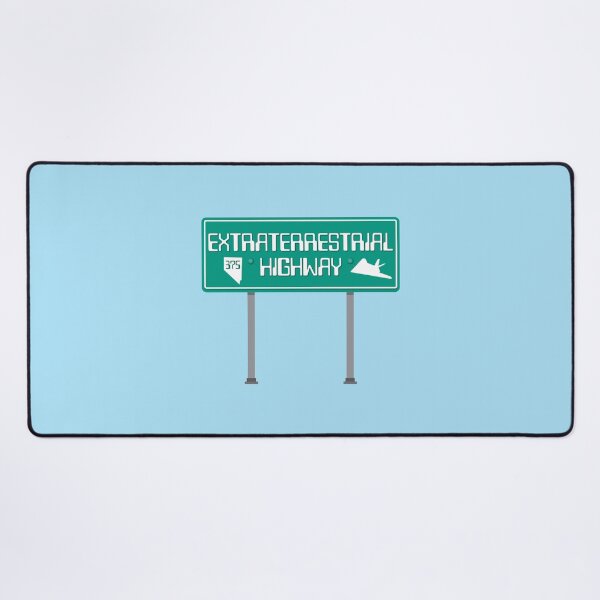 Item preview, Extraterrestrial Highway road sign designed and sold by MamSelle.