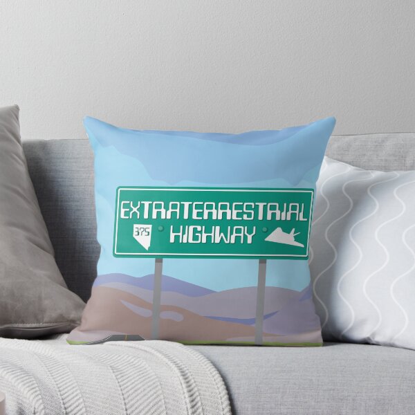 Item preview, Extraterrestrial Highway road sign designed and sold by MamSelle.