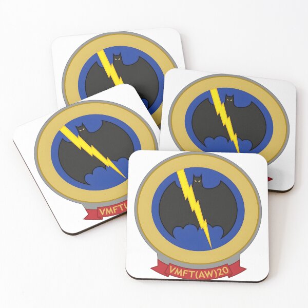 Item preview, US Marine Corps VMFT(AW)-20 Night Fighter Training Squadron Patch designed and sold by CharlieDesings.