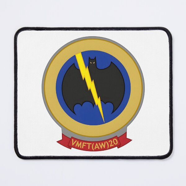 Item preview, US Marine Corps VMFT(AW)-20 Night Fighter Training Squadron Patch designed and sold by CharlieDesings.