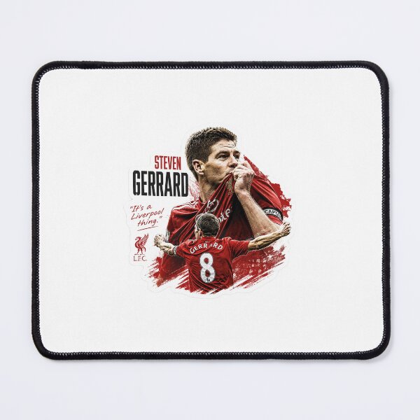 Item preview, Steven Gerrard Liverpool FC Fan Graphic designed and sold by FanFueledStickers.