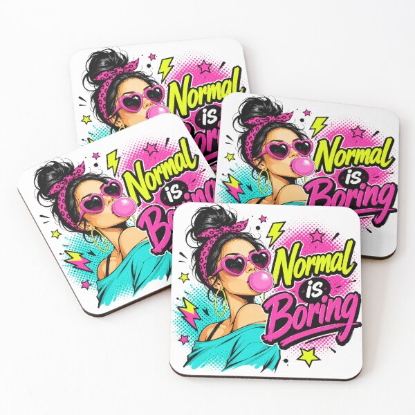 Item preview, Cool Girl Normal Is Boring designed and sold by legendaryskins.