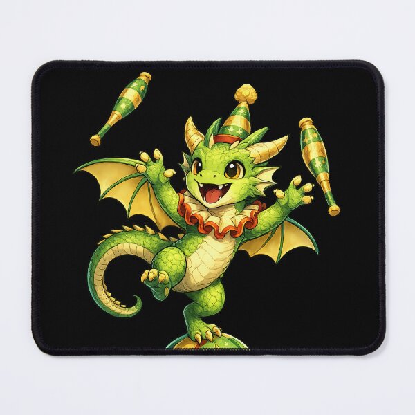 Item preview, Cute Baby Circus Dragon Juggling – Fantasy Dragon Juggler designed and sold by Hatchling Hollow.