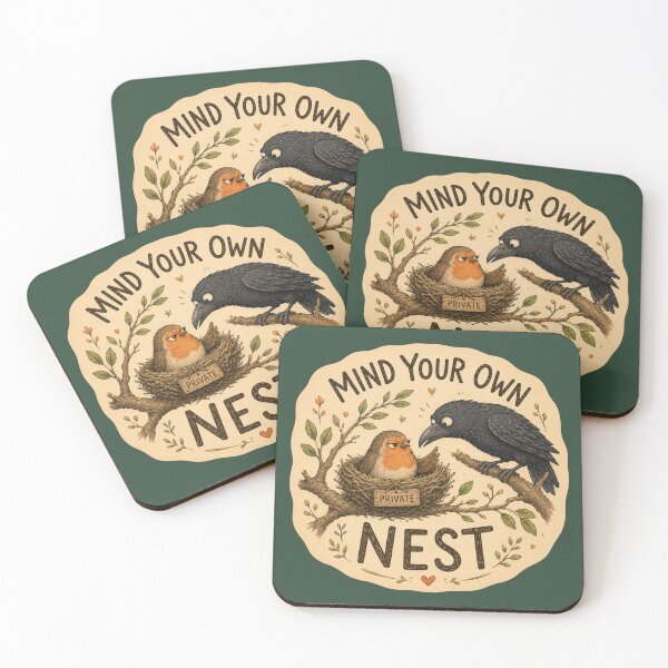 Item preview, Mind Your Own Nest designed and sold by ChirpInc.