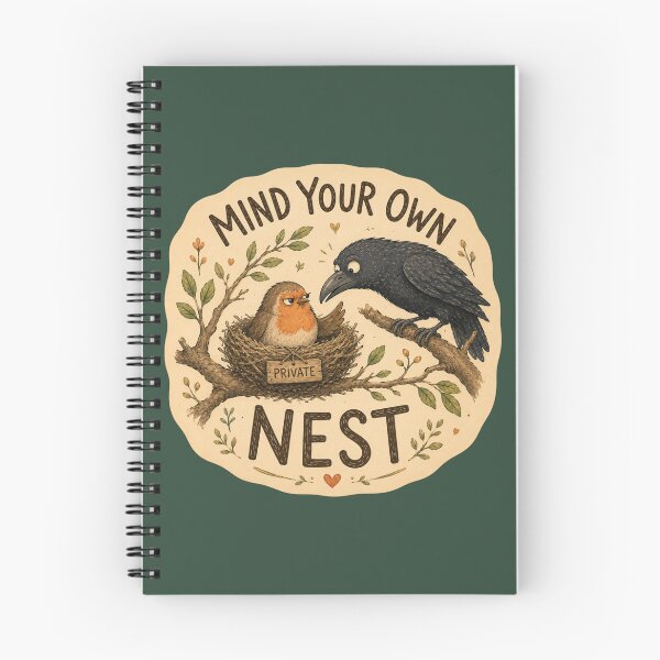 Item preview, Mind Your Own Nest designed and sold by ChirpInc.