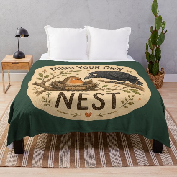 Item preview, Mind Your Own Nest designed and sold by ChirpInc.