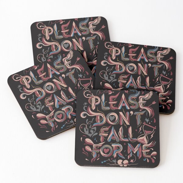 Item preview, Please Don't Fall For Me designed and sold by SkrabinhoArt.