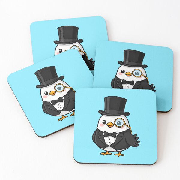 Item preview, Bird With Top Hat, Dapper Bird Lover Gift designed and sold by WrenAndWhimsy.