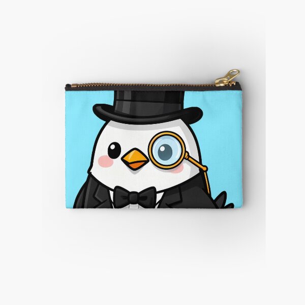 Item preview, Bird With Top Hat, Dapper Bird Lover Gift designed and sold by WrenAndWhimsy.