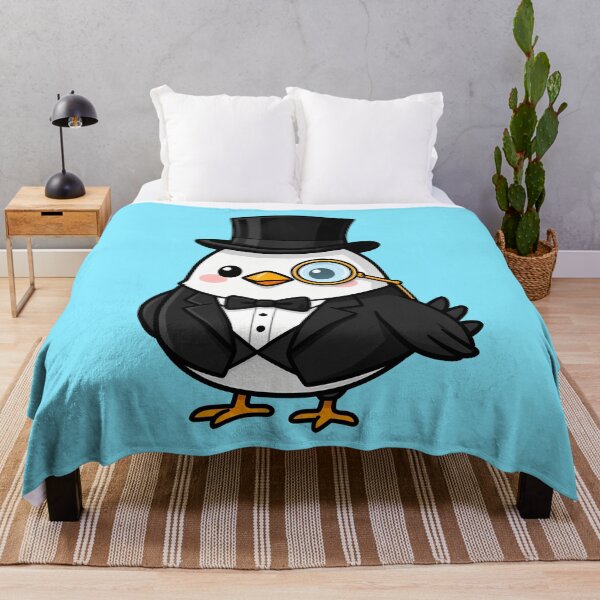 Item preview, Bird With Top Hat, Dapper Bird Lover Gift designed and sold by WrenAndWhimsy.
