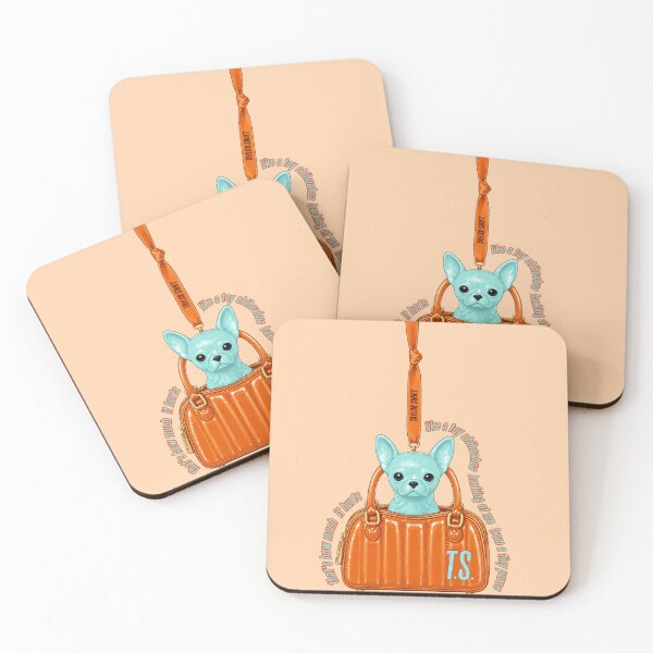 Item preview, it's actually romantic a toy chihuahua barking at chihuahua tiny purse  - actually romantic designed and sold by taylorvinyls.