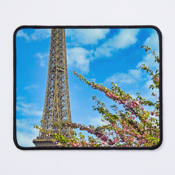 Item preview, Eiffel tower and cherry blossoms tree,april in Paris, springtime designed and sold by goceris.