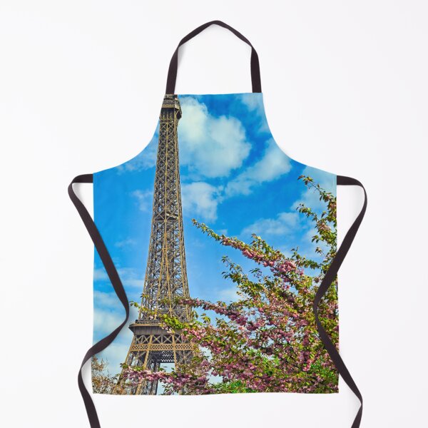 Item preview, Eiffel tower and cherry blossoms tree,april in Paris, springtime designed and sold by goceris.