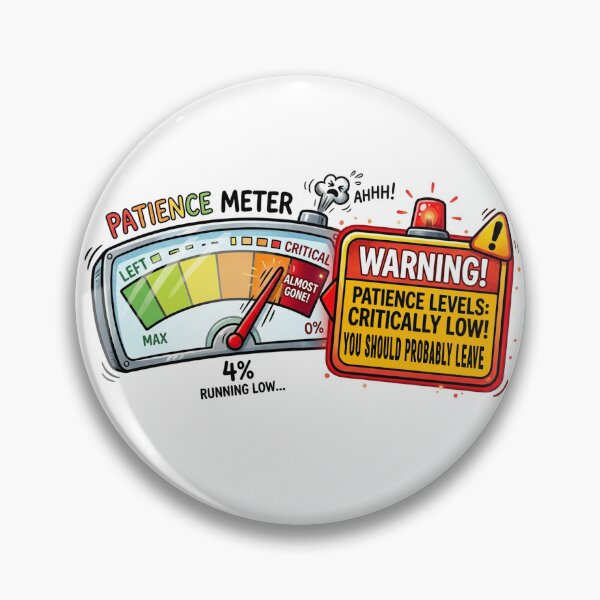 Item preview, My Patience Meter designed and sold by 3Brew-Designs.