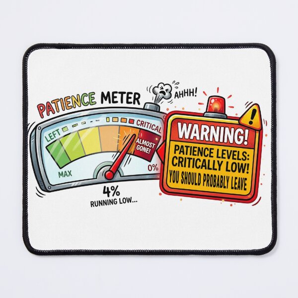 Item preview, My Patience Meter designed and sold by 3Brew-Designs.