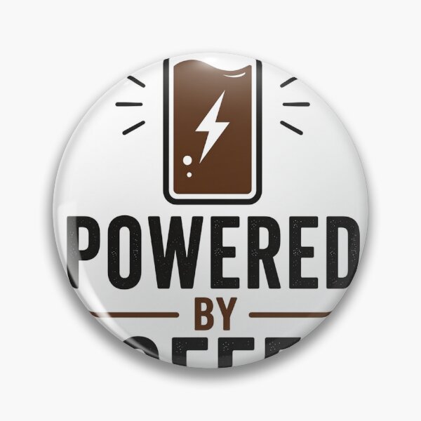 Item preview, Powered by coffee designed and sold by ALL&HOME.
