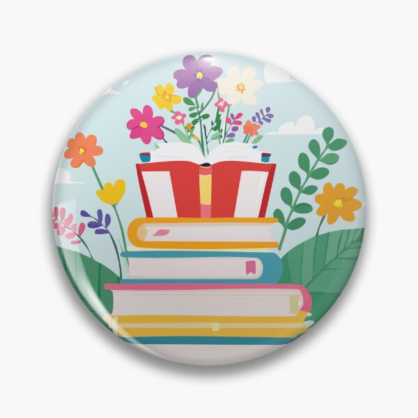 Item preview, Book garden sticker designed and sold by DesignPMG.