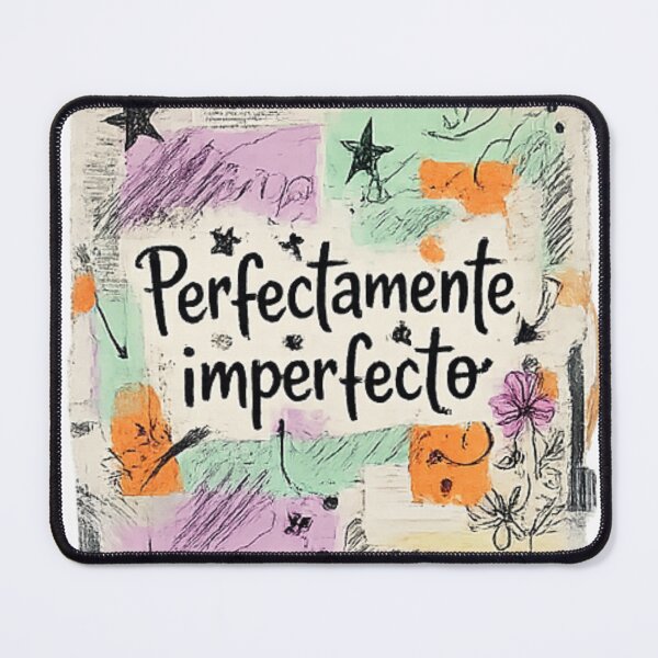 Item preview, Perfectly Imperfect | Motivational Scrapbook Design | Vintage Positive Quote designed and sold by FusiTink.