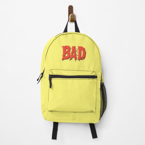 Item preview, BAD - Red Stitched Grunge & Edgy Typography Art designed and sold by Velouria Universe.