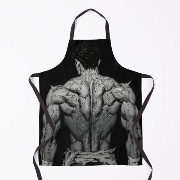 Item preview, Monochrome Muscular Anime Warrior Back View Illustration designed and sold by Sergii Davydenko.