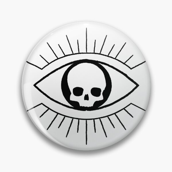 Item preview, Skull Eye - Black designed and sold by animinimal.