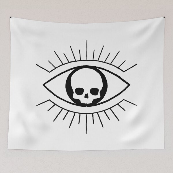 Item preview, Skull Eye - Black designed and sold by animinimal.