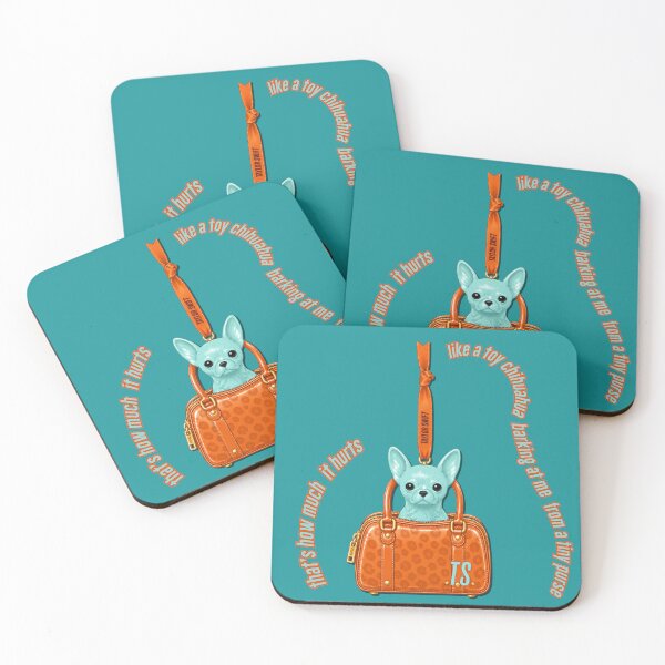 Item preview, its actually romantic a toy chihuahua barking at chihuahua tiny purse  - actually romantic designed and sold by taylorvinyls.