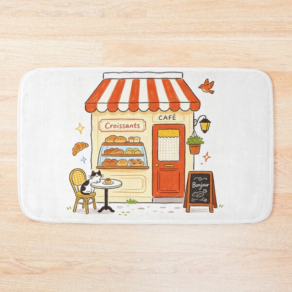 Item preview, PARISIEN BAKERY CAFE designed and sold by andalaimaging.