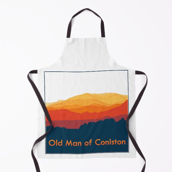 Item preview, Stylised view across The Old Man of Coniston (v1) designed and sold by LazloWoodbine.