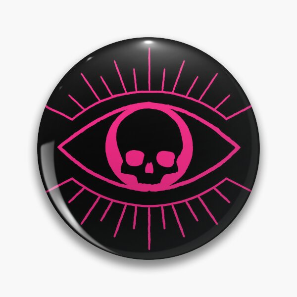 Artikelvorschau, Totenkopfauge – Dunkelrosa entworfen und verkauft von animinimal.
