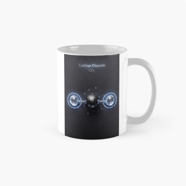 Item preview, Carbon dioxide – molecular structure designed and sold by Halbeskilo.