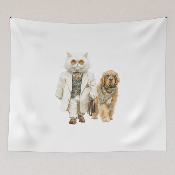 Item preview, Old Money Cat – Elegance on Velvet Paws designed and sold by filou designs.