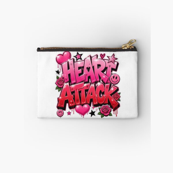 Item preview, HEART ATTACK Graffiti Sticker | Cute Valentine's Heart Aesthetic | Colorful Vinyl Decal designed and sold by Stylestickers55.