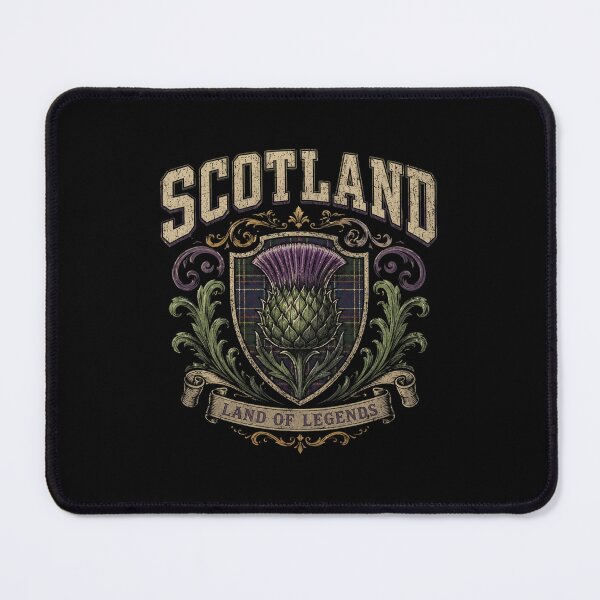 Item preview, Vintage Scotland Thistle Shirt, Scottish Highlands Souvenir, Edinburgh Travel Gift, Scotland Vacation Floral Design designed and sold by Cchotlan.