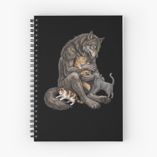Item preview, Werewolf plays with cute cats. designed and sold by ReneMM.