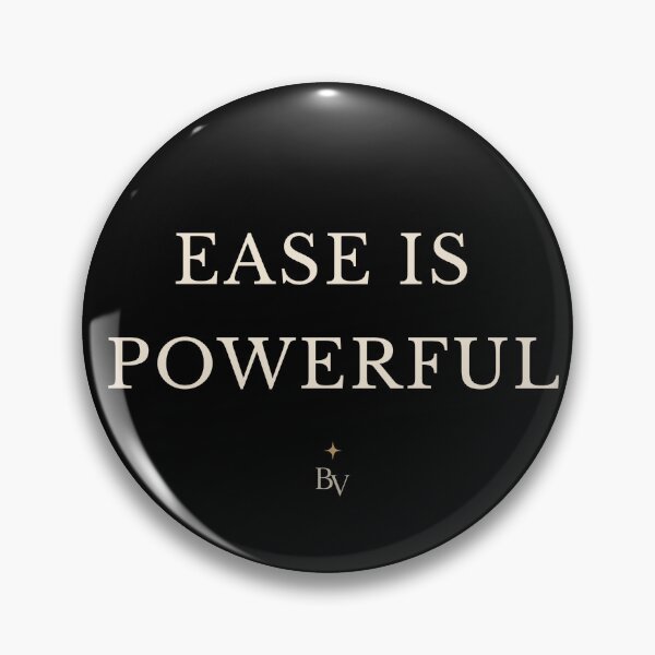 Item preview, Ease Is Powerful | Minimalist Motivational Quote | Quiet Luxury Typography designed and sold by BeaVibes.