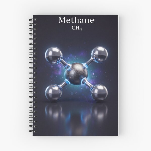 Item preview, Methane – Molecular structure designed and sold by Halbeskilo.