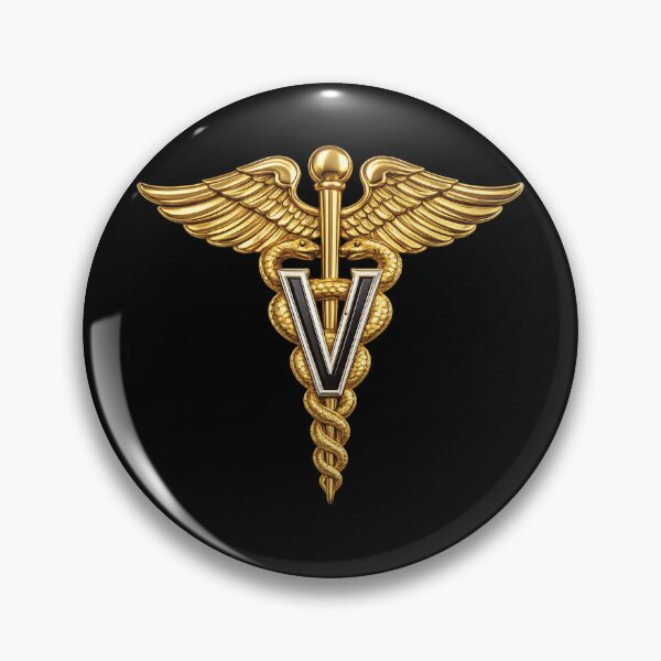 Item preview, Army Veterinary Corps Branch Insignia - 3D designed and sold by Military Insignia Products.