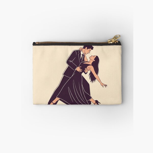 Item preview, Passionate Tango Dance Illustration - Modern Minimalist Wall Art designed and sold by TheDenimArt.