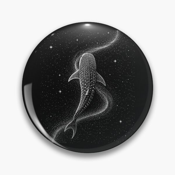 Item preview,  Whale Shark Diving Space Galaxy  Night Sky designed and sold by SOUFIANE1991.