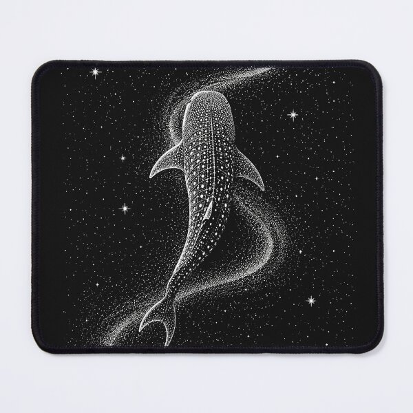 Item preview, Whale Shark Diving Space Galaxy Night Sky designed and sold by SOUFIANE1991.