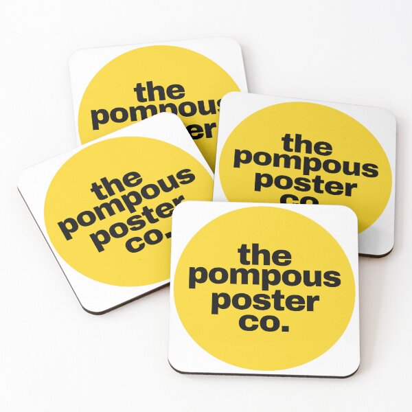 Item preview, The Pompous Poster Co. designed and sold by BareCreative.