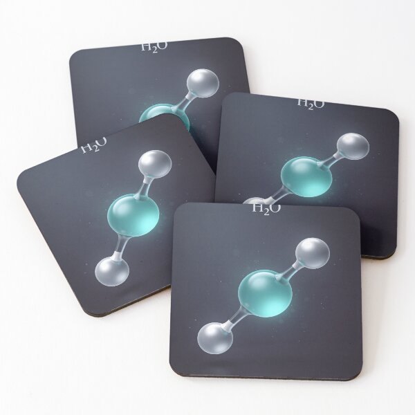 Item preview, Water – Molecular structure designed and sold by Halbeskilo.