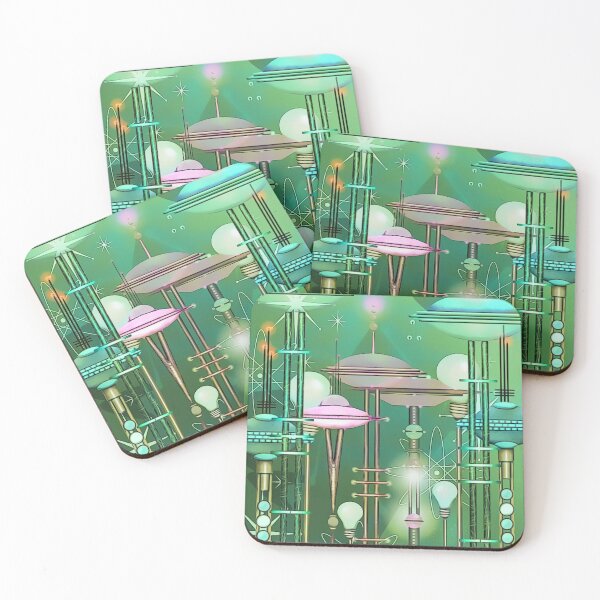 Item preview, Pastel space needles - Galaxies 101 - Volume 04, No. 04 designed and sold by Legacy Star Designs.